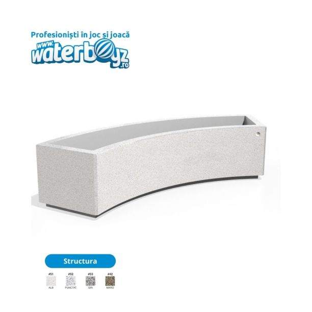 Jardiniera parc Urban Beton 6