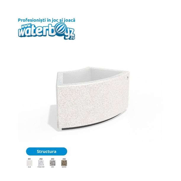 Concrete Urban Park Planter 7