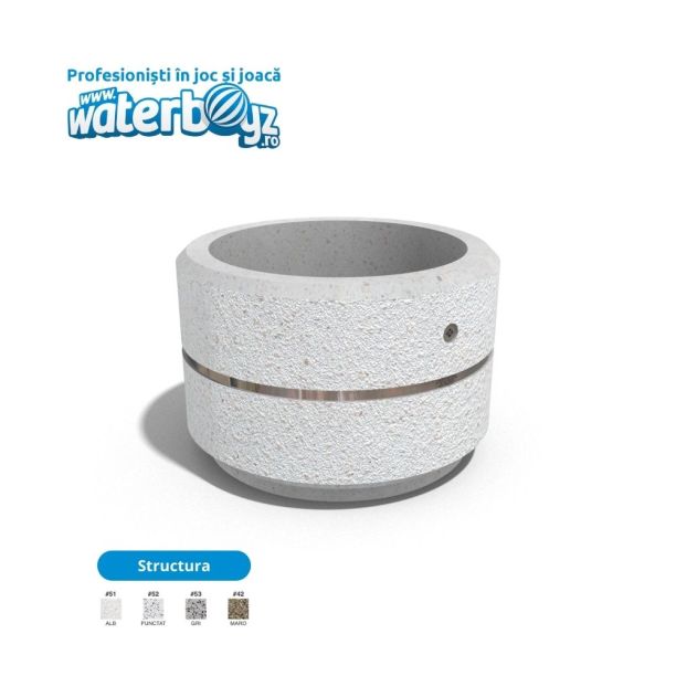 Jardiniera parc Urban Beton 8