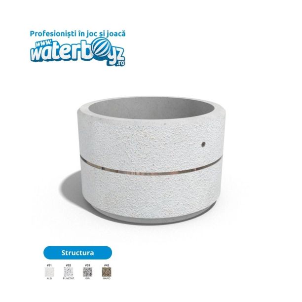 Concrete Urban Park Planter 9