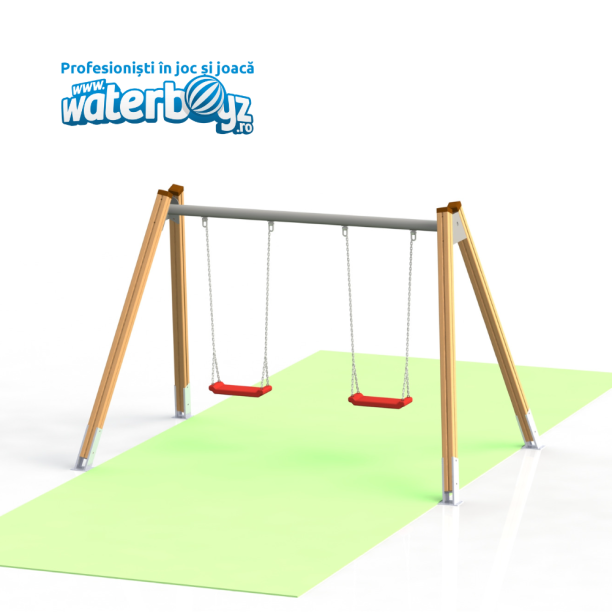 Wooden Swing For Kids model 1
