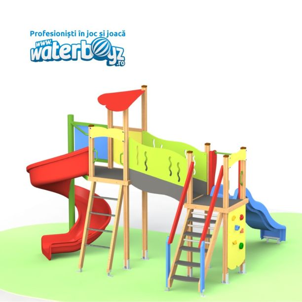 Loc de joaca de exterior Happy Nature 5