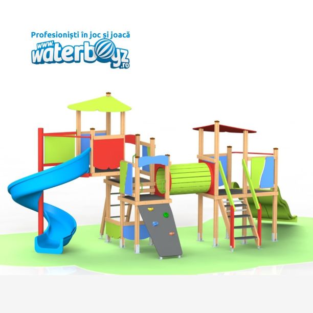 Loc de joaca de exterior Happy Nature 6