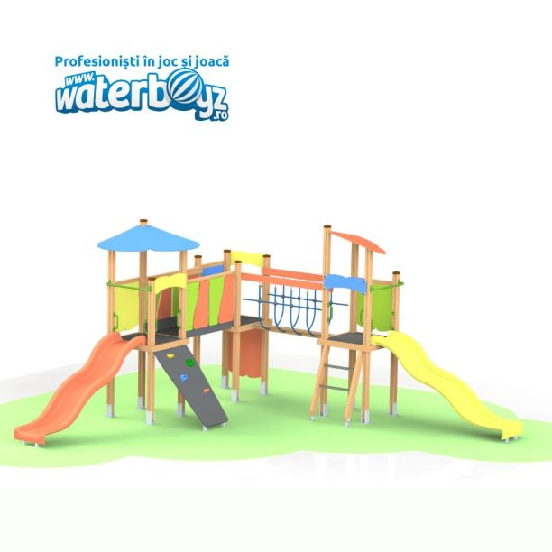 Loc de joaca de exterior Happy Nature 7