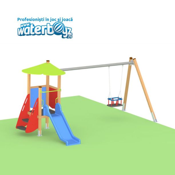 Loc de joaca de exterior Happy Nature 8