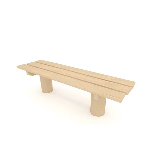 Banca din lemn Robinia Parc 1