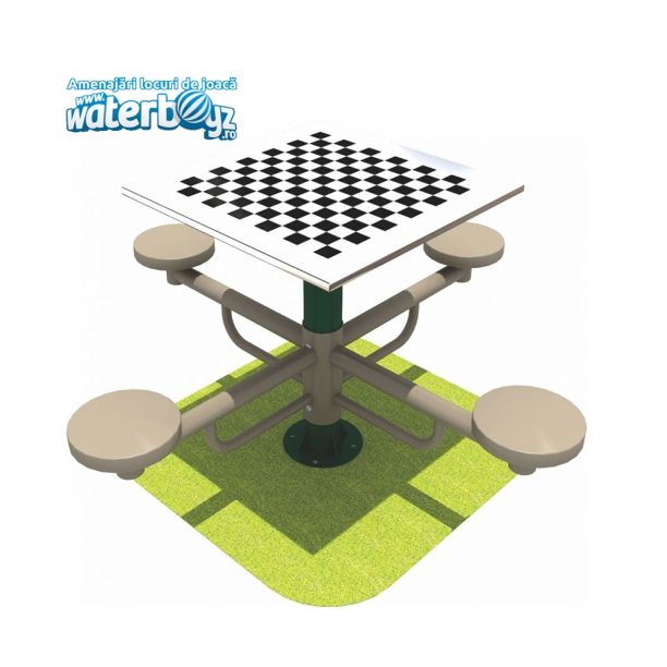 Outdoor chess table