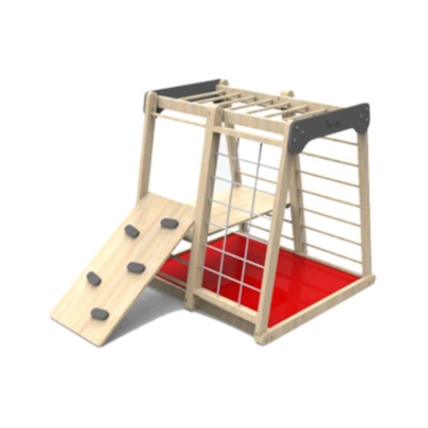 Sistem de catarat de interior pentru copii, 0-7 ani, lemn