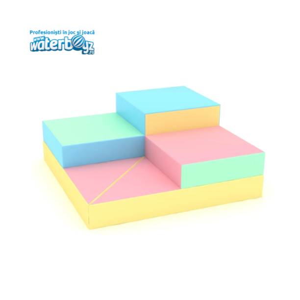 Cuburi Soft Play, pastel