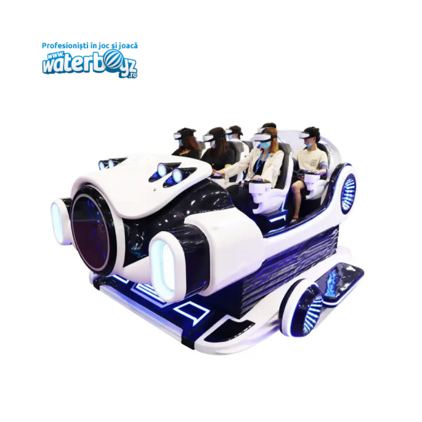 Echipament VR Cinema cu 6 locuri, 350x340x200 cm, +8 ani