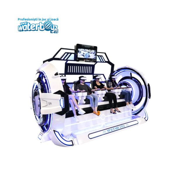 Echipament VR Cinema 9D cu 4 locuri, 370x220x265 cm, +8 ani