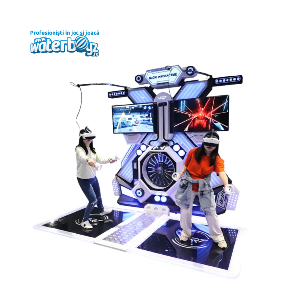 Echipament VR Shooting pentru 2 persoane, 315x230x265 cm, +8 ani