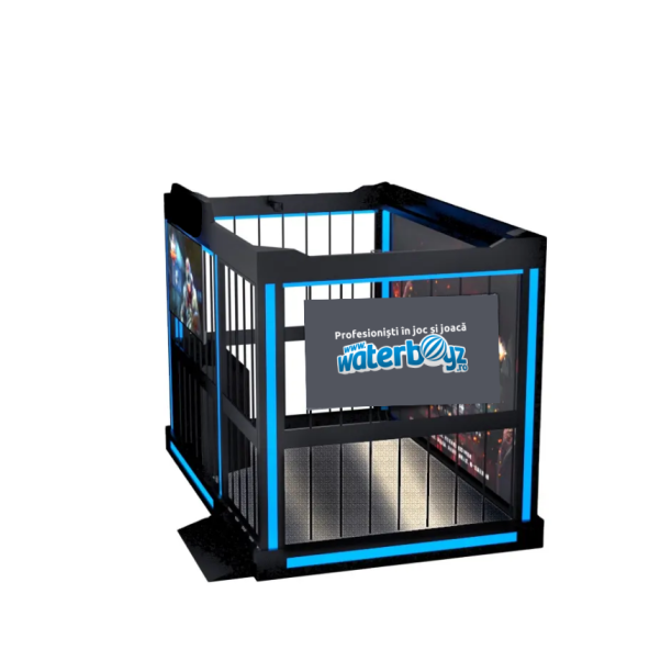 Echipament VR Shooting Multiplayer cu 4 locuri, 345x308x245 cm, +8 ani