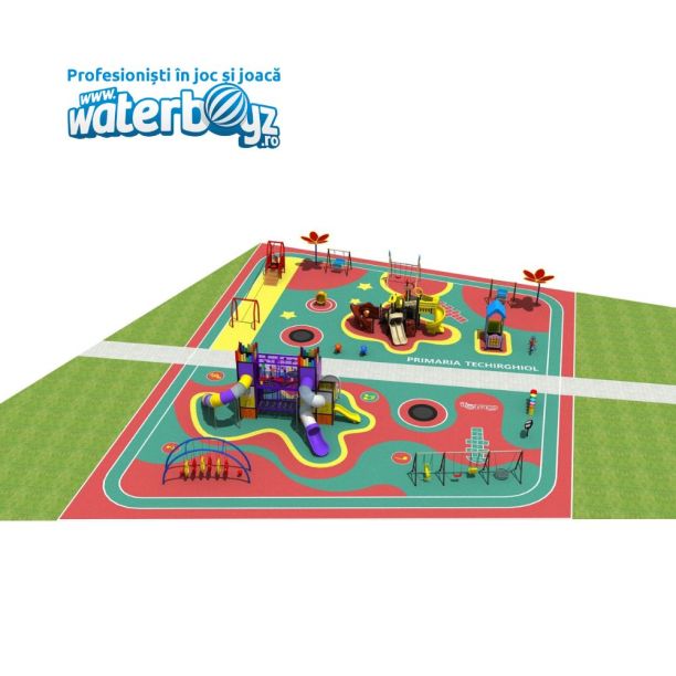 Amenajare completa loc de joaca de exterior la cheie Music