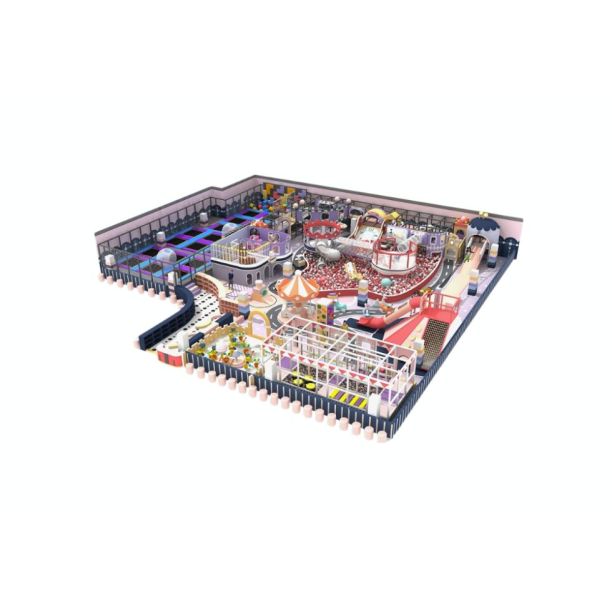 Complete indoor playground design Smile Factory