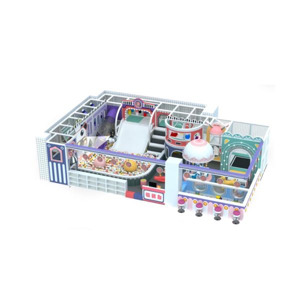 Complete indoor playground designed Adventure Island 100 m2