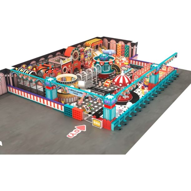 Amenajare completa loc de joaca de interior la cheie Funlandia, 3-12 ani