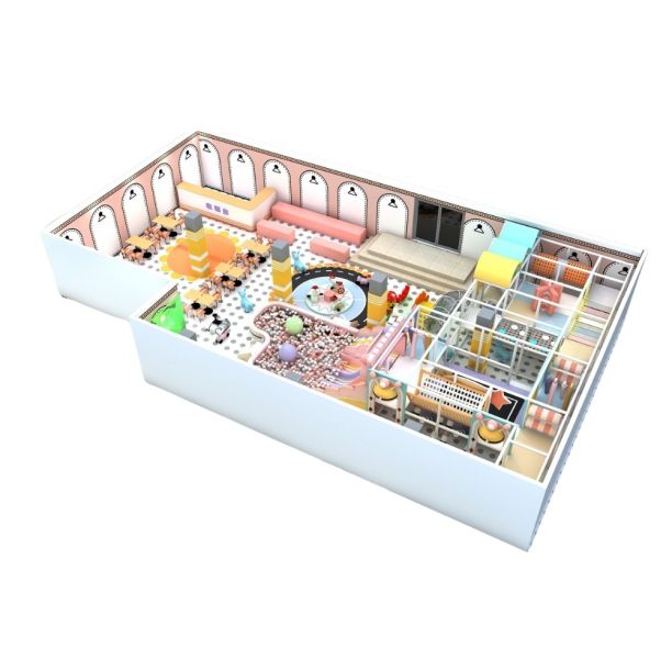 Amenajare completa loc de joaca de interior la cheie Funplex, 3-12 ani