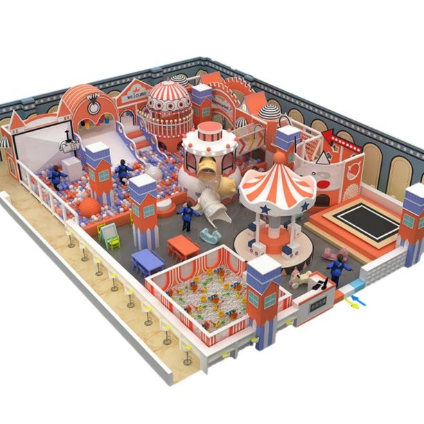 Complete indoor playground ImagiNation Zone