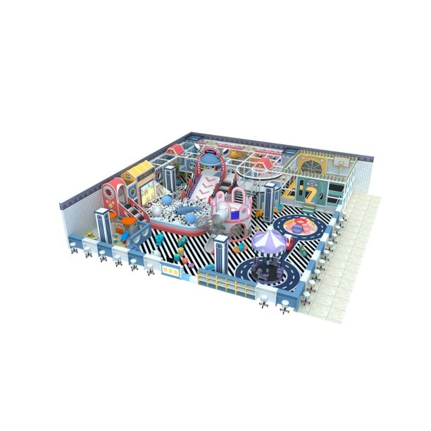 Complete indoor playground designed Playtopia 276 m2