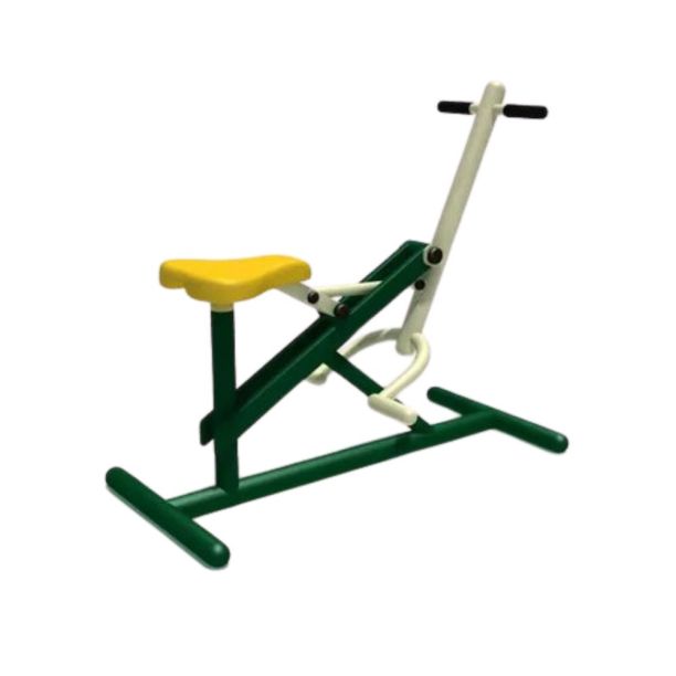 Aparat de fitness bicicleta Model 6 pentru exterior, +12 ani, 120x65x128 cm