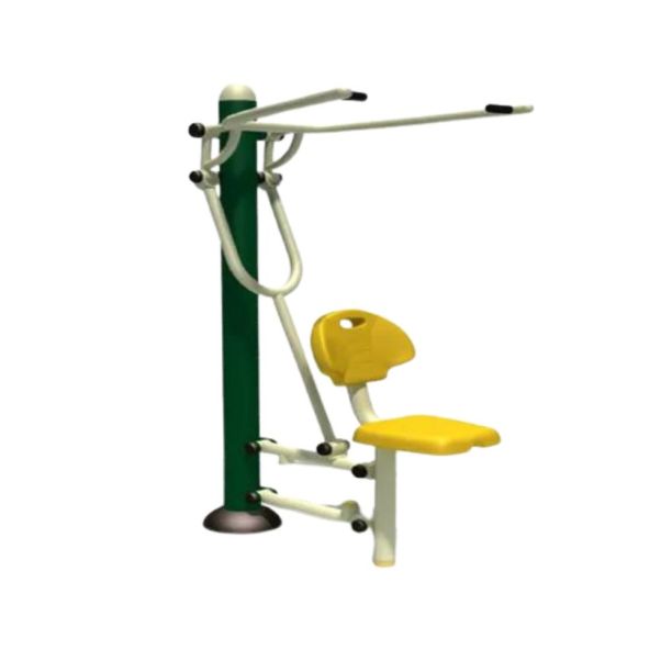 Aparat de fitness upper body pentru exterior, 12+ ani, 105x76x180 cm, metal si plastic LLDPE