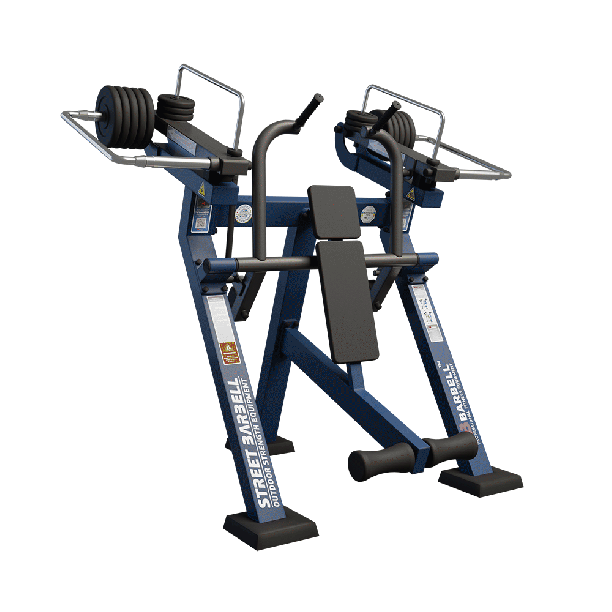 Aparat de fitness pentru muschii abdominali pentru exterior, 147x211x192 cm, otel inoxidabil