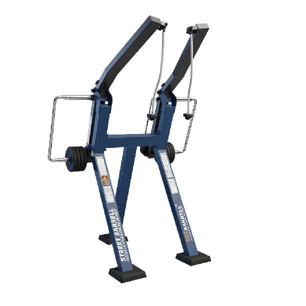 Aparat de fitness cu corzi pentru tractiuni pentru exterior, 153x177x243 cm, otel inoxidabil