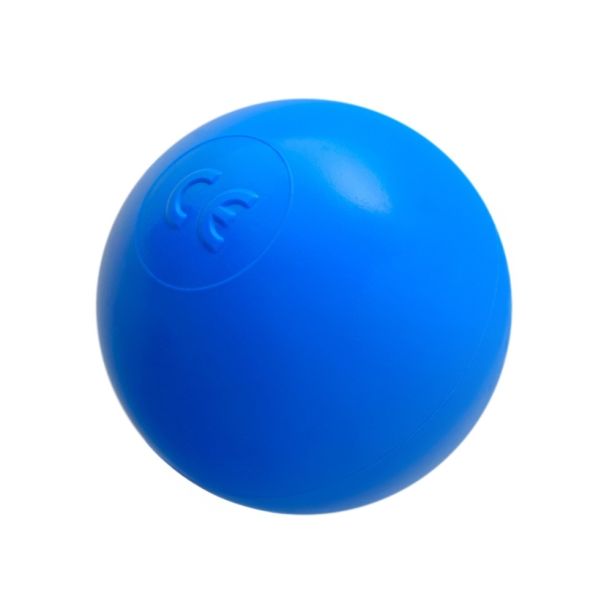 Bile din plastic pentru copii pentru locuri de joaca, 6 cm, albastre