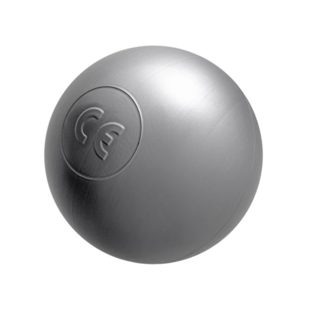 Bile din plastic pentru copii pentru locuri de joaca, 6 cm, argintii