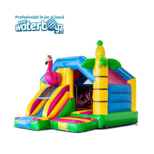 Inchiriere Bouncer Gonflabil Flamingo, pentru perioada de 1-3 luni sau 4-6 luni