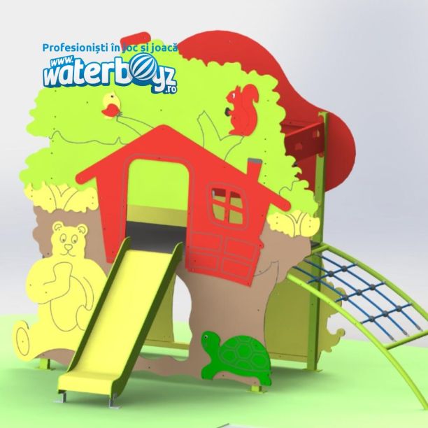 Loc de joaca de exterior Happy Forest