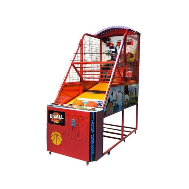 Echipament electronic sport cu fise Baschet Hoop Dreams Red, +5 ani, 250x100x255 cm