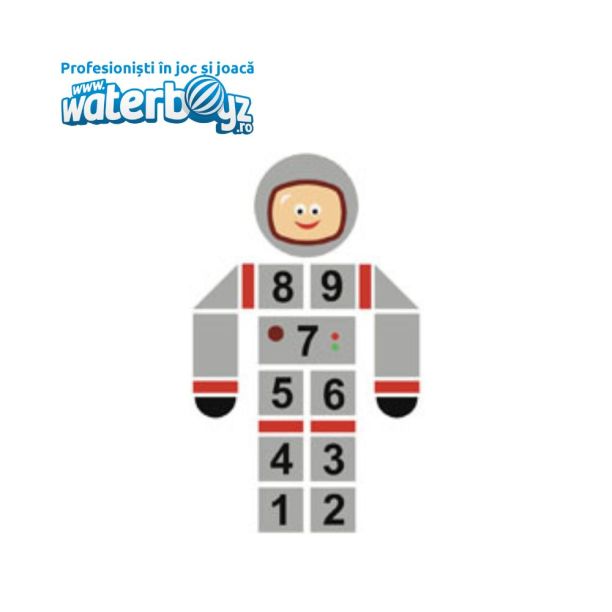 Figurina 2D Astronaut pentru locuri de joaca, 150x255 cm