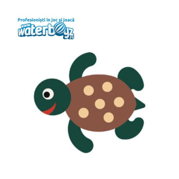 Figurina 2D Broasca testoasa pentru locuri de joaca, 110x100 cm