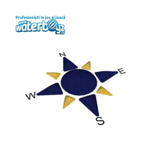 Figurina 3D Compas pentru locuri de joaca, 37x230x230 cm