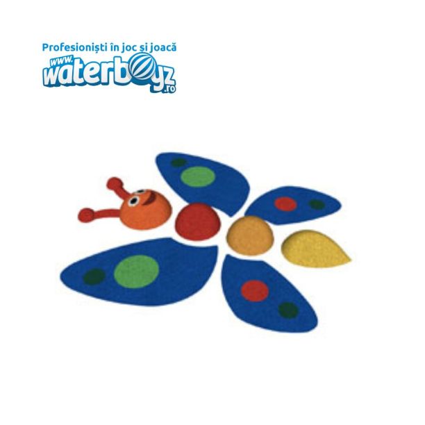 Figurina 3D Fluturas pentru locuri de joaca, 25x240x300 cm