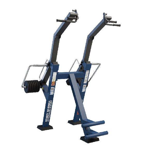 Aparat de fitness pentru tractiuni pentru exterior, 177x181x248 cm, otel inoxidabil