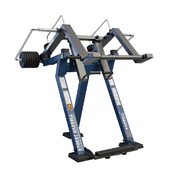 Aparat de fitness pentru genuflexiuni pentru exterior, 180x190x202 cm, otel inoxidabil