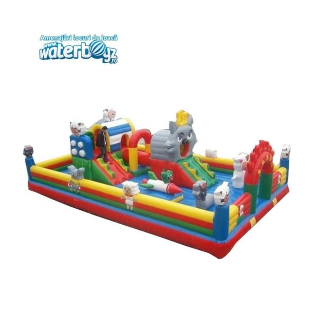 Space Inflatable playground 12*7*4.5 m