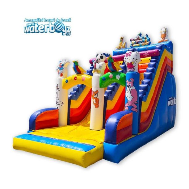 Inchiriere tobogan Gonflabil Disney World cu o panta 7*4*6