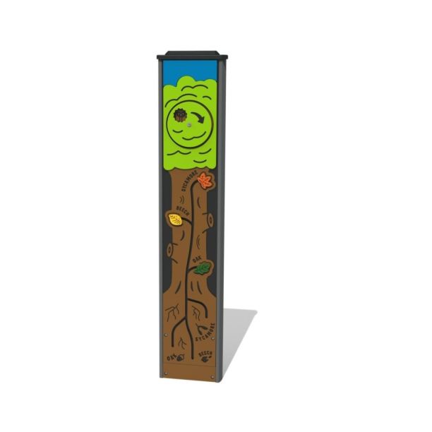 Joc interactiv senzorial Totem, 2+ ani, 160x33.2 cm, multicolor