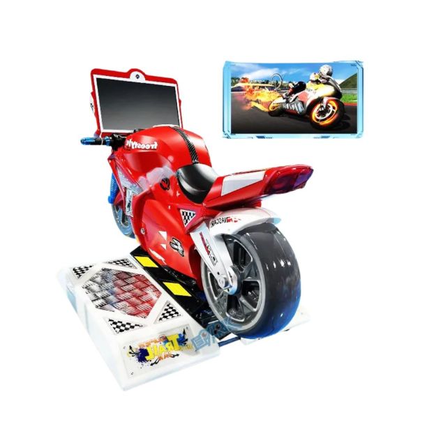 Joc Video Simulator Super Motorcycle, 4-8 ani, 138x90x102 cm