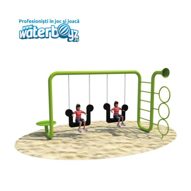 Leagan pentru copii Model 40, 3-12 ani, 360x240x220 cm