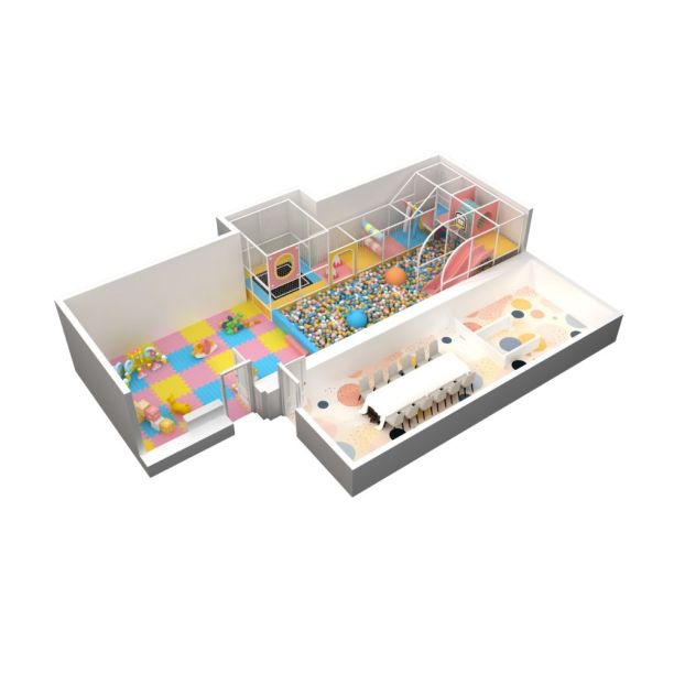 Amenajare completa loc de joacă de interior Bubble Play