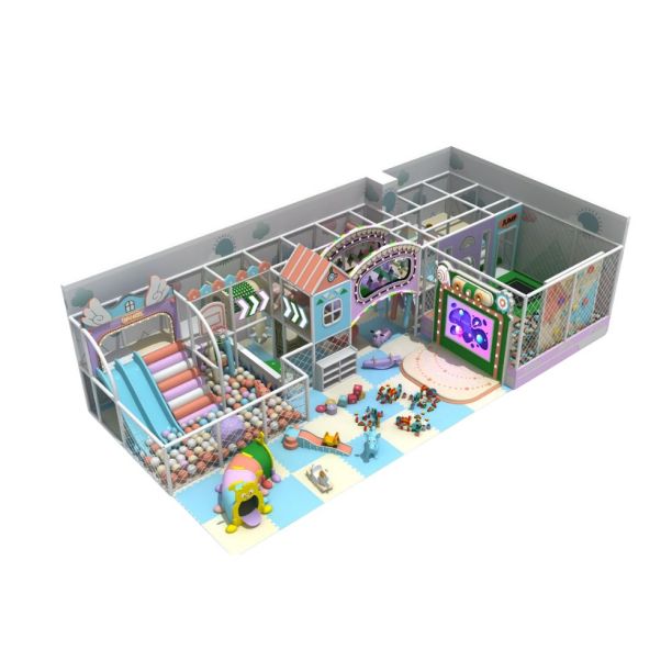 Amenajare completa loc de joaca de interior la cheie Color Land, 3-12 ani