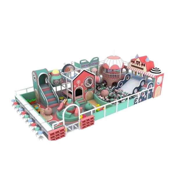 Loc de joaca modular de interior pentru copii Contrast, 3-12 ani