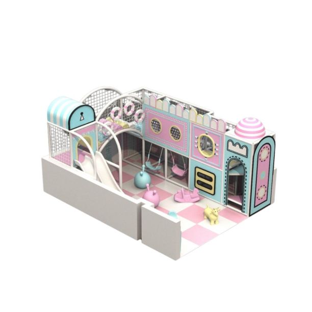 Loc de joaca modular de interior pentru copii modular Ice Cream, 3-12 ani
