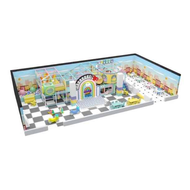 Amenajare completa loc de joaca de interior la cheie Magic Joy, 3-12 ani