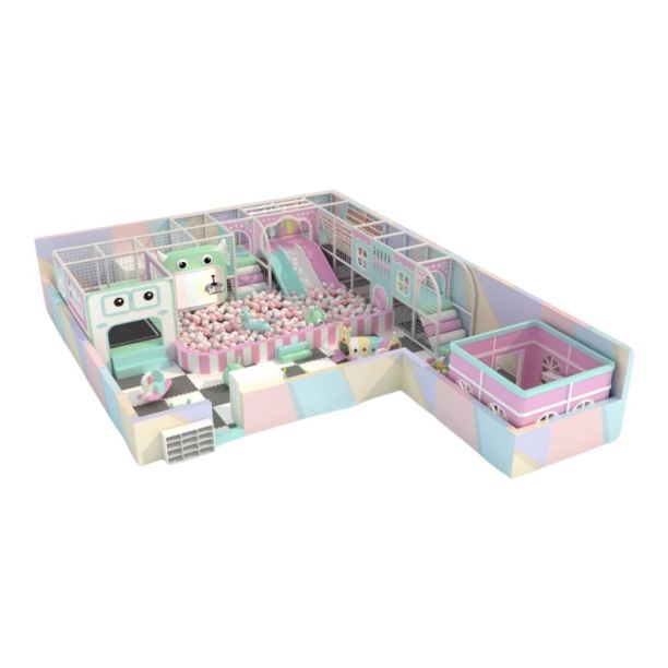 Amenajare completa loc de joaca de interior Marshmallow, 3-12 ani